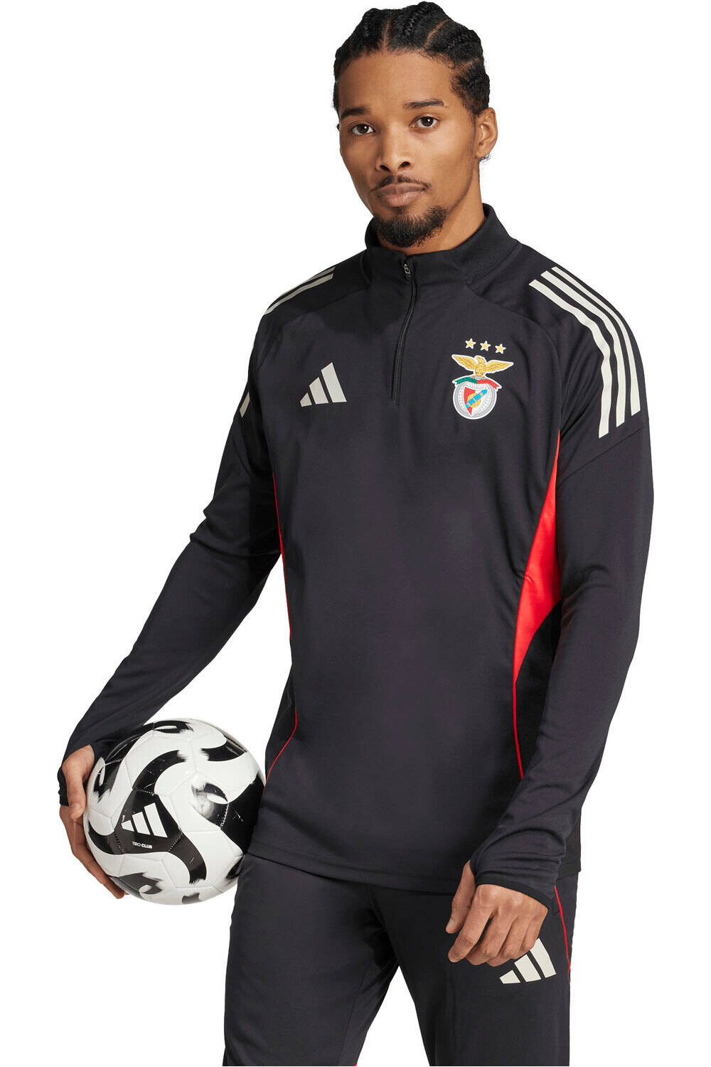 adidas sudadera entrenamiento fútbol SL BENFICA 25/26 TIRO25 COMPETITION vista frontal