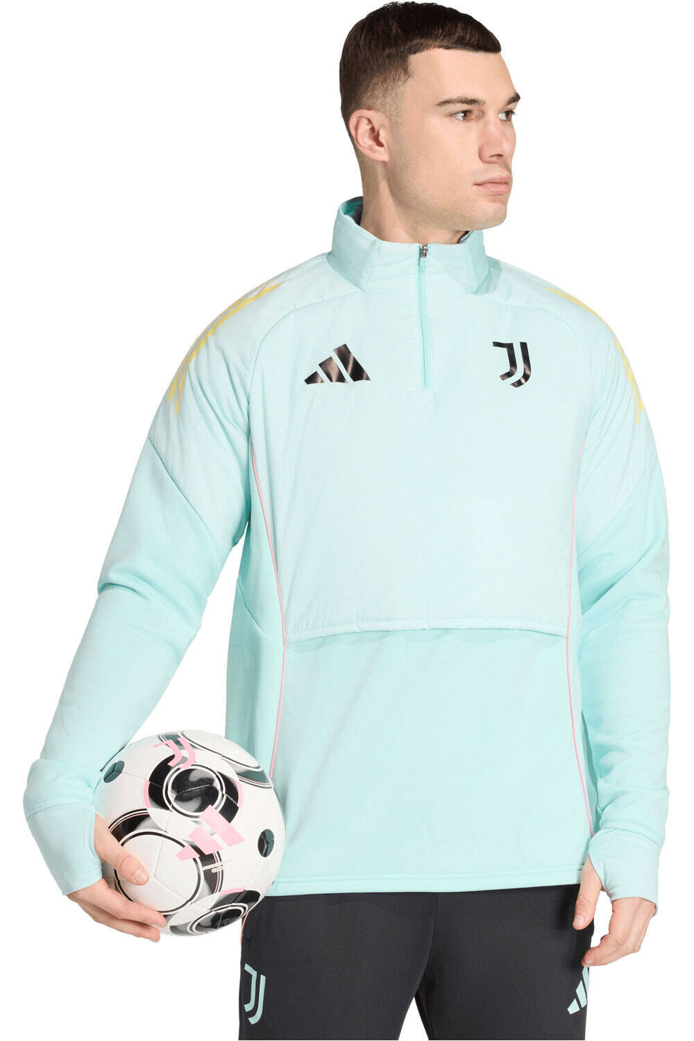 adidas sudadera entrenamiento fútbol TCNICA JUVENTUS TIRO 25 COMPET vista frontal