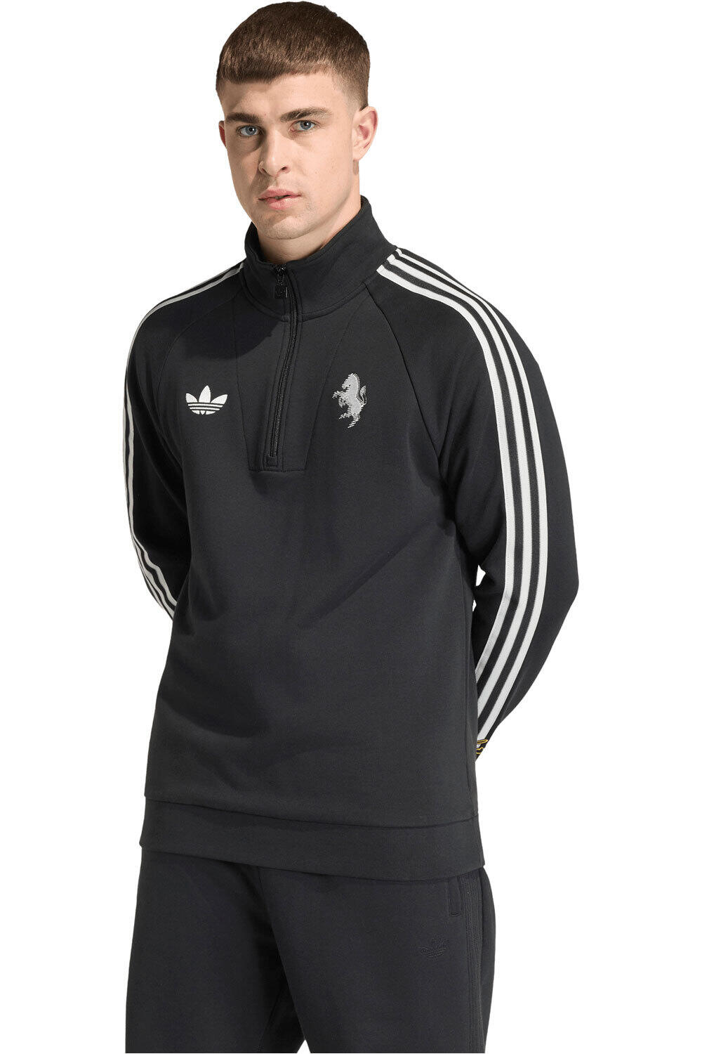 adidas sudadera entrenamiento fútbol TCNICA ORIGINALS LA JUVENTUS FC vista frontal