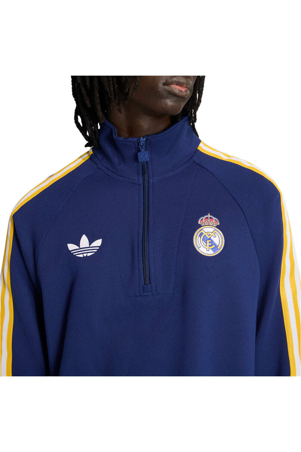 adidas sudadera entrenamiento fútbol TCNICA REAL MADRID ORIGINALS vista detalle
