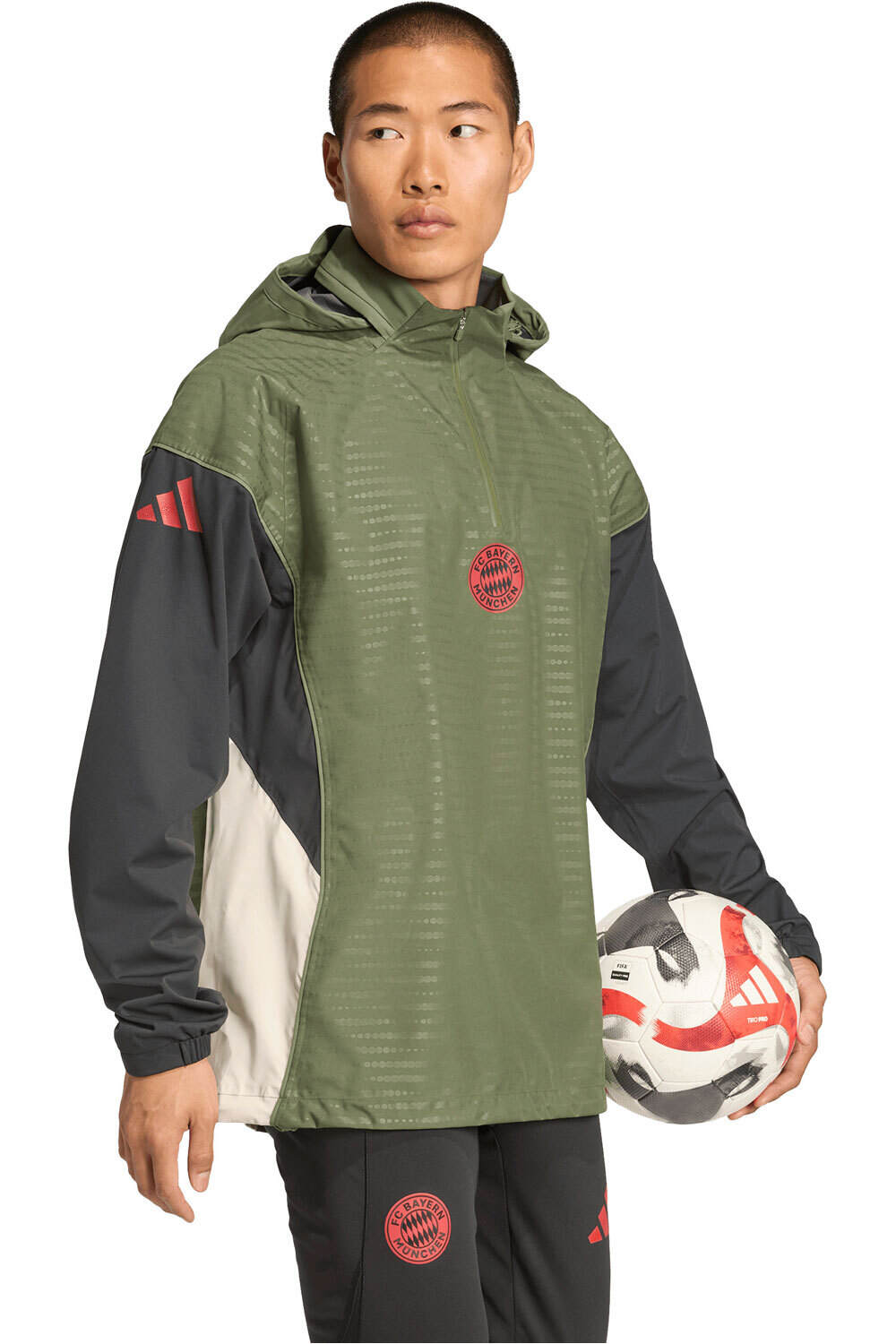 adidas sudadera entrenamiento fútbol TIRO 25 PRO vista detalle