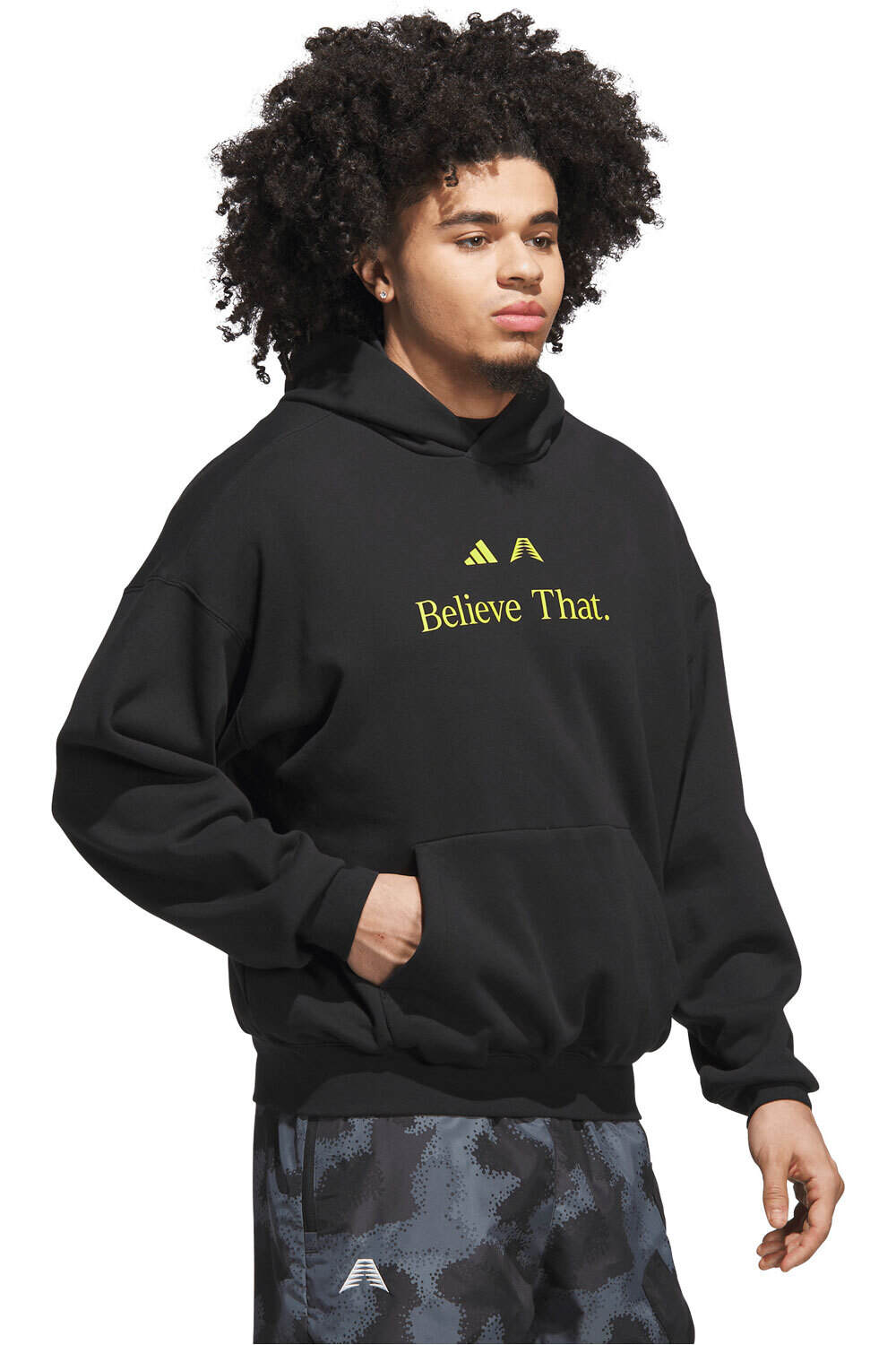adidas sudadera hombre ANTHONY EDWARDS BELIEVE THAT vista detalle
