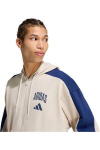 adidas sudadera hombre COLLEGIATE FZ vista detalle