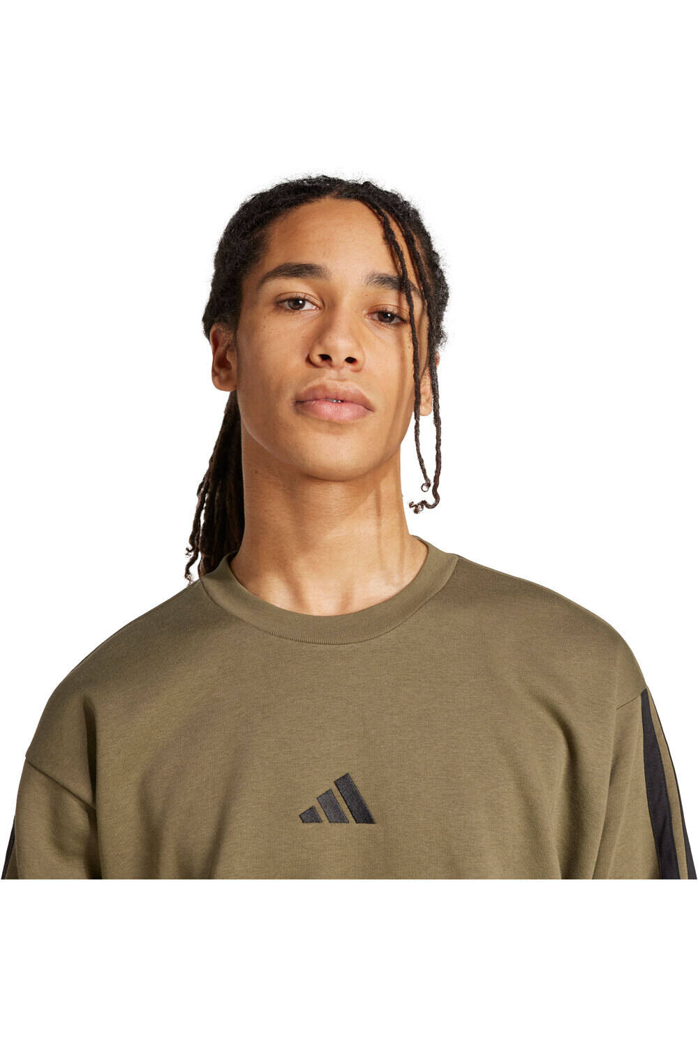 adidas sudadera hombre ESSENTIALS FLEECE 3 BANDAS 03