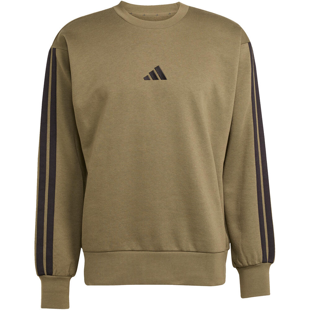 adidas sudadera hombre ESSENTIALS FLEECE 3 BANDAS 05