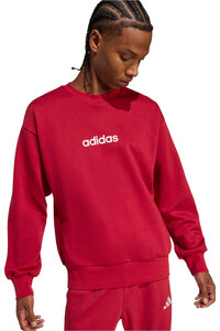adidas sudadera hombre ESSENTIALS LINEAR vista detalle