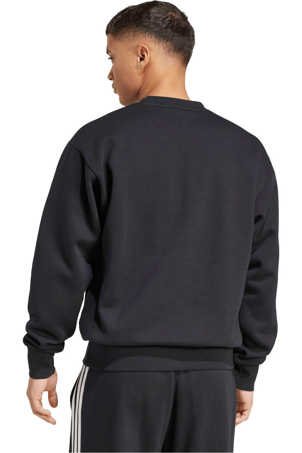 adidas sudadera hombre ESSENTIALS LINEAR vista trasera