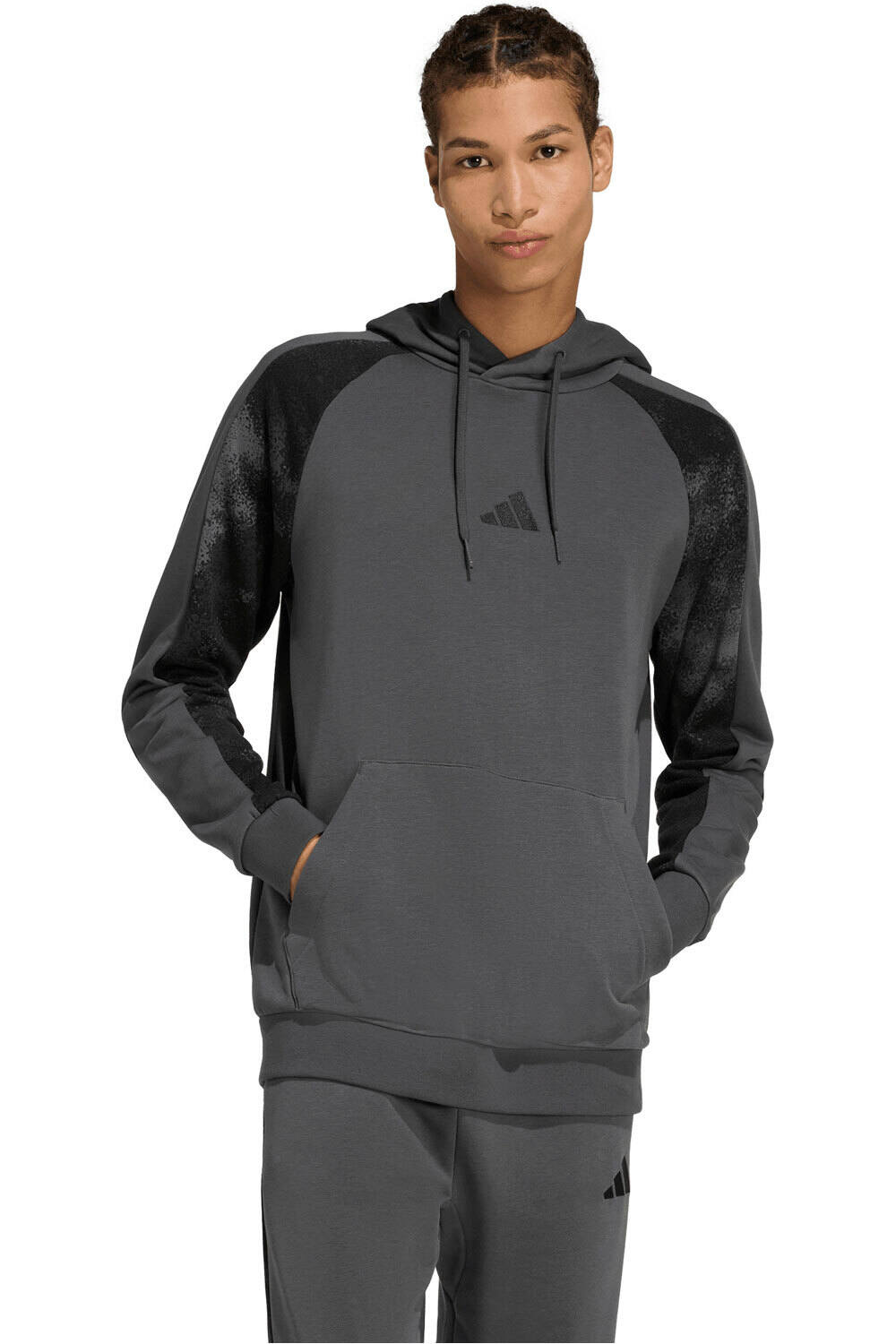 adidas sudadera hombre ESTAMPADO DE CAMUFLAJE vista frontal