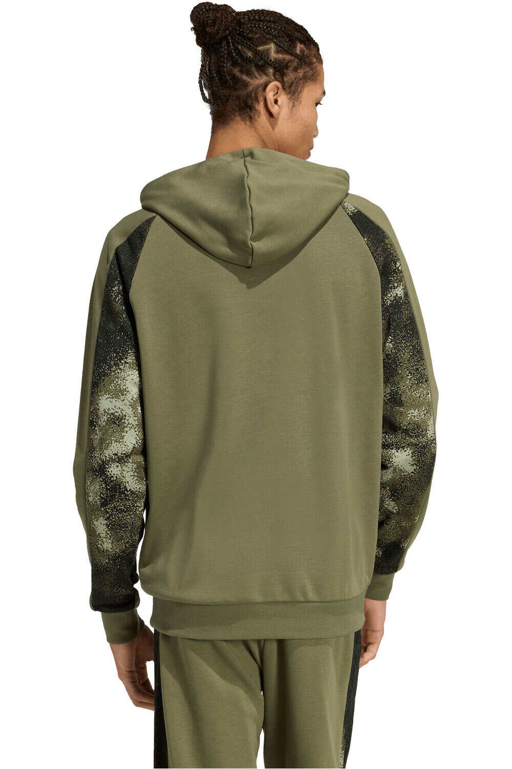 adidas sudadera hombre ESTAMPADO DE CAMUFLAJE vista trasera
