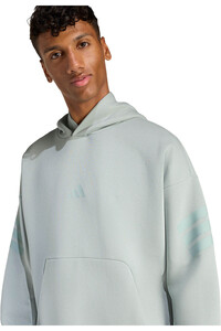 adidas sudadera hombre FUTURE ICONS 3 BANDAS vista detalle