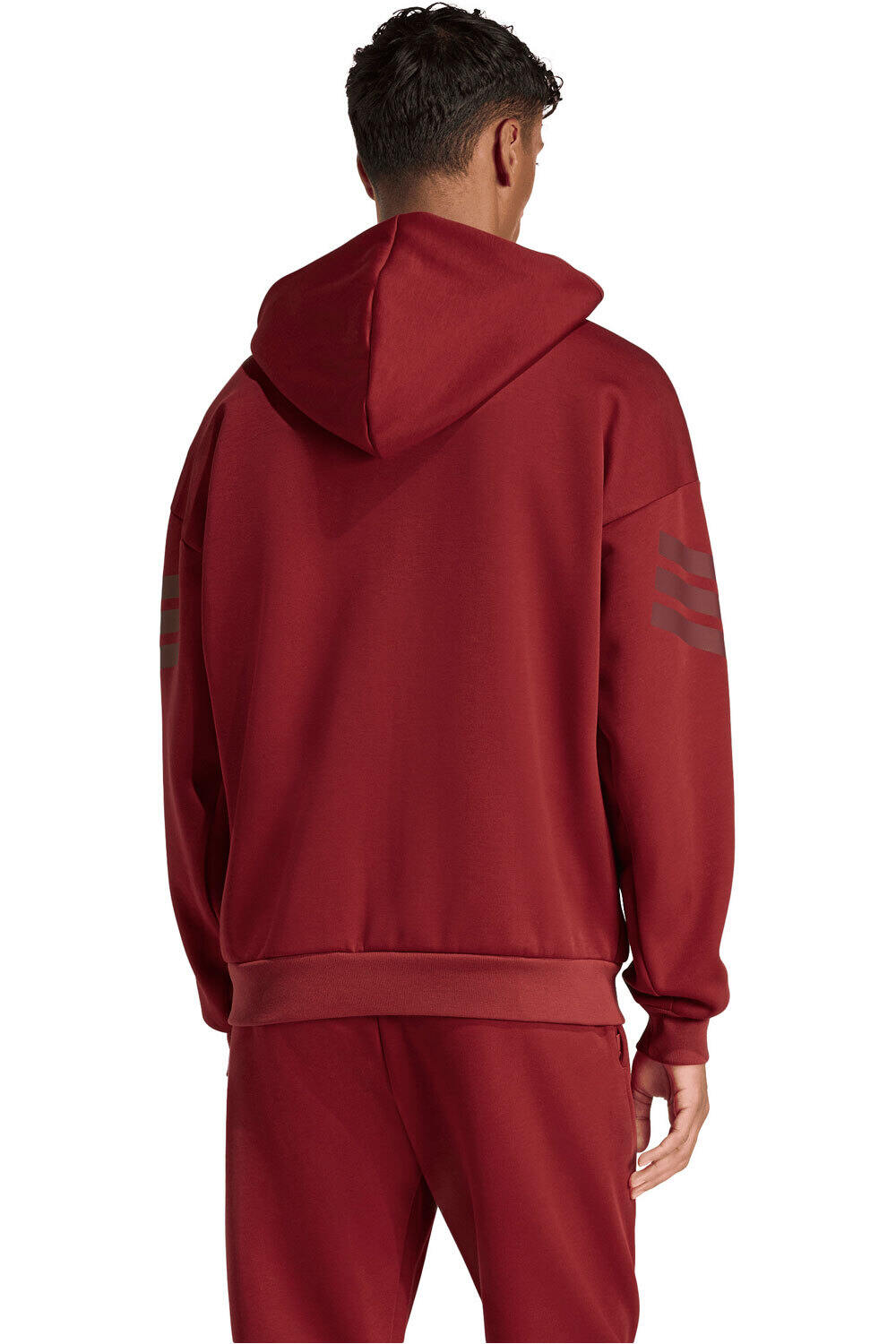 adidas sudadera hombre FUTURE ICONS 3 BANDAS vista trasera