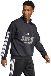 adidas sudadera hombre HOUSE OF TIRO FLEECE 1/2-ZIP vista detalle