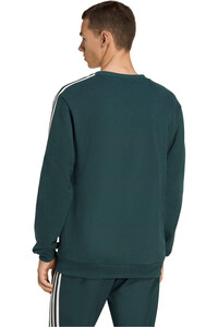 adidas sudadera hombre JUVE ICON SWT vista trasera