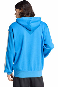 adidas sudadera hombre M 3S FL HD vista trasera