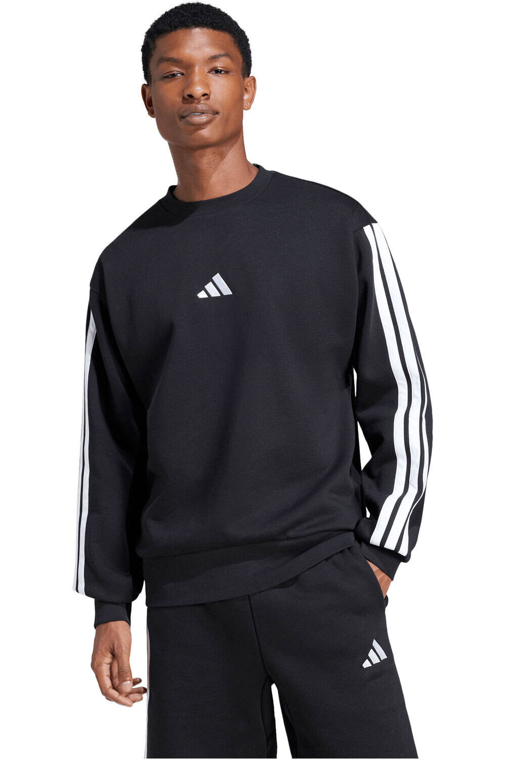 adidas sudadera hombre M 3S FL SWT vista frontal