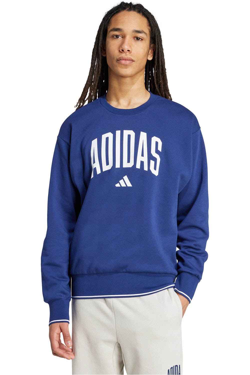 adidas sudadera hombre M COLLEGIATE SW vista frontal