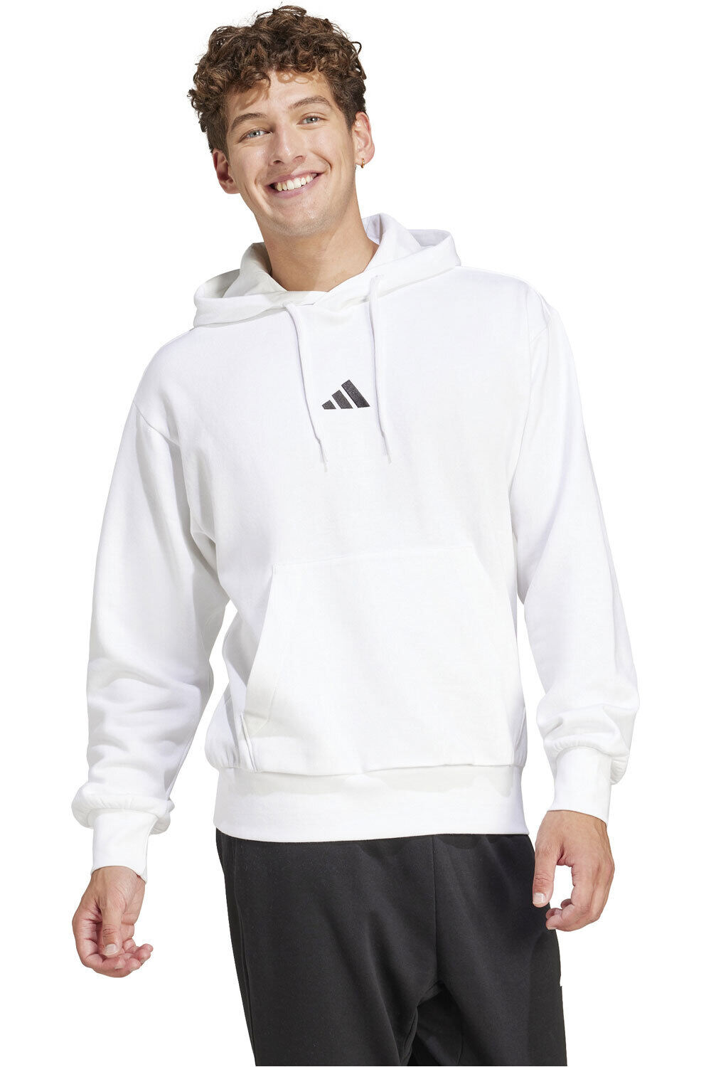 adidas sudadera hombre M FEELCOZY HD vista frontal