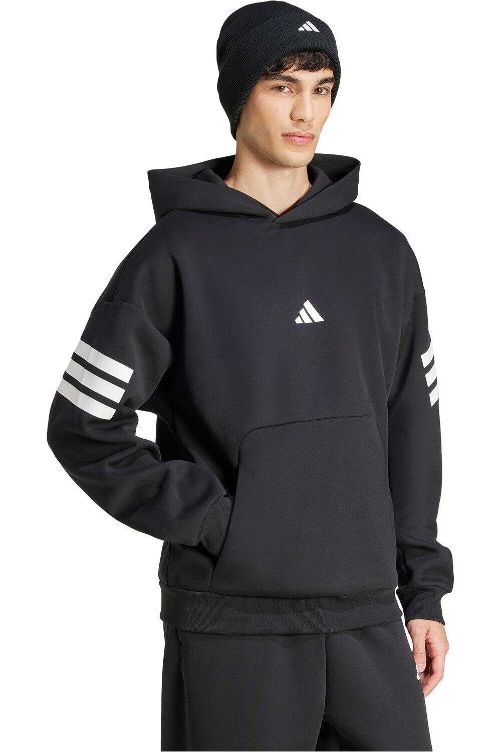 adidas sudadera hombre M FI 3S HD vista detalle