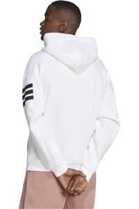 adidas sudadera hombre M FI 3S HD vista trasera
