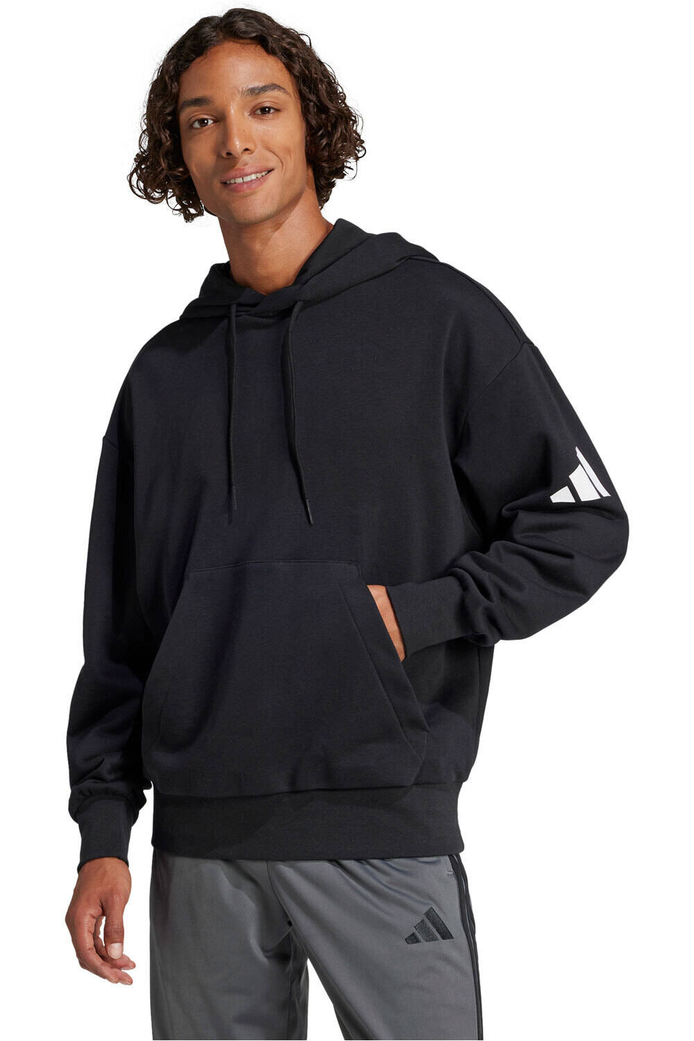 adidas sudadera hombre M HD FT vista frontal