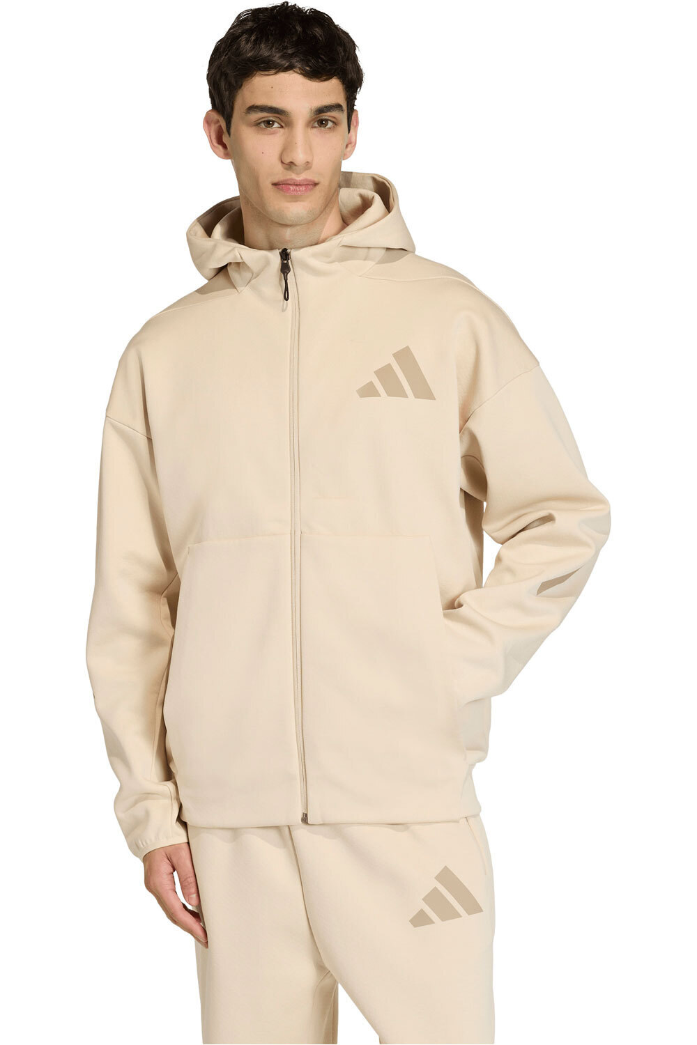 adidas sudadera hombre M Z.N.E. FZ vista frontal