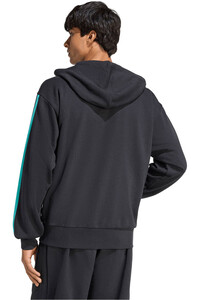 adidas sudadera hombre MER DNA FZ HD M vista trasera