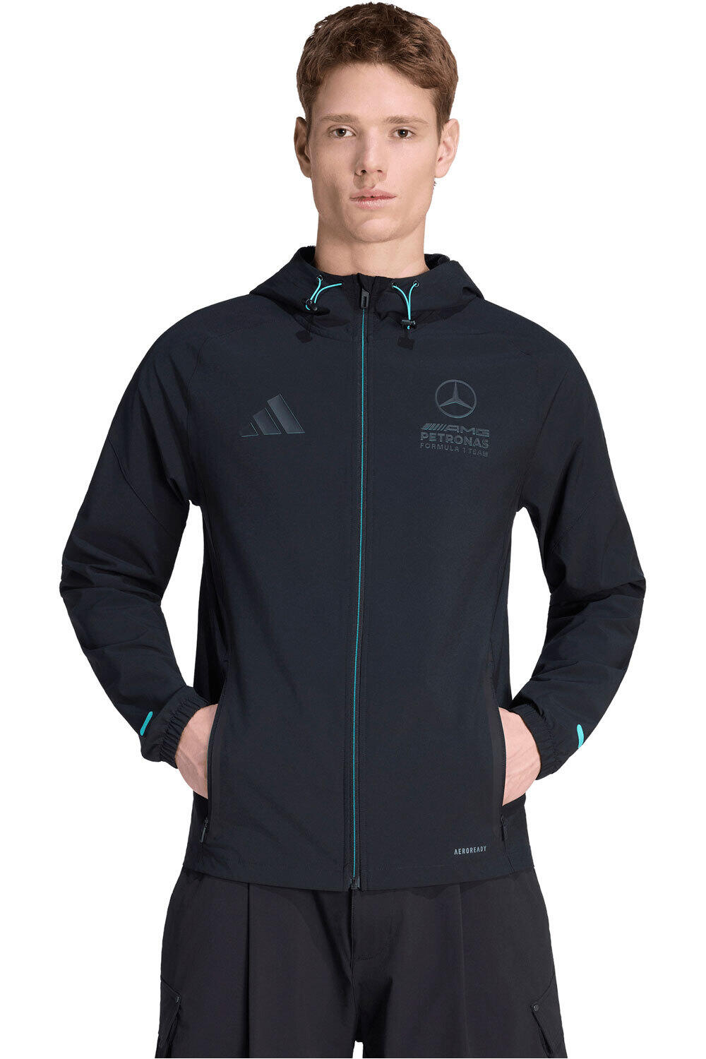 adidas sudadera hombre MER LOT VTJKT vista frontal
