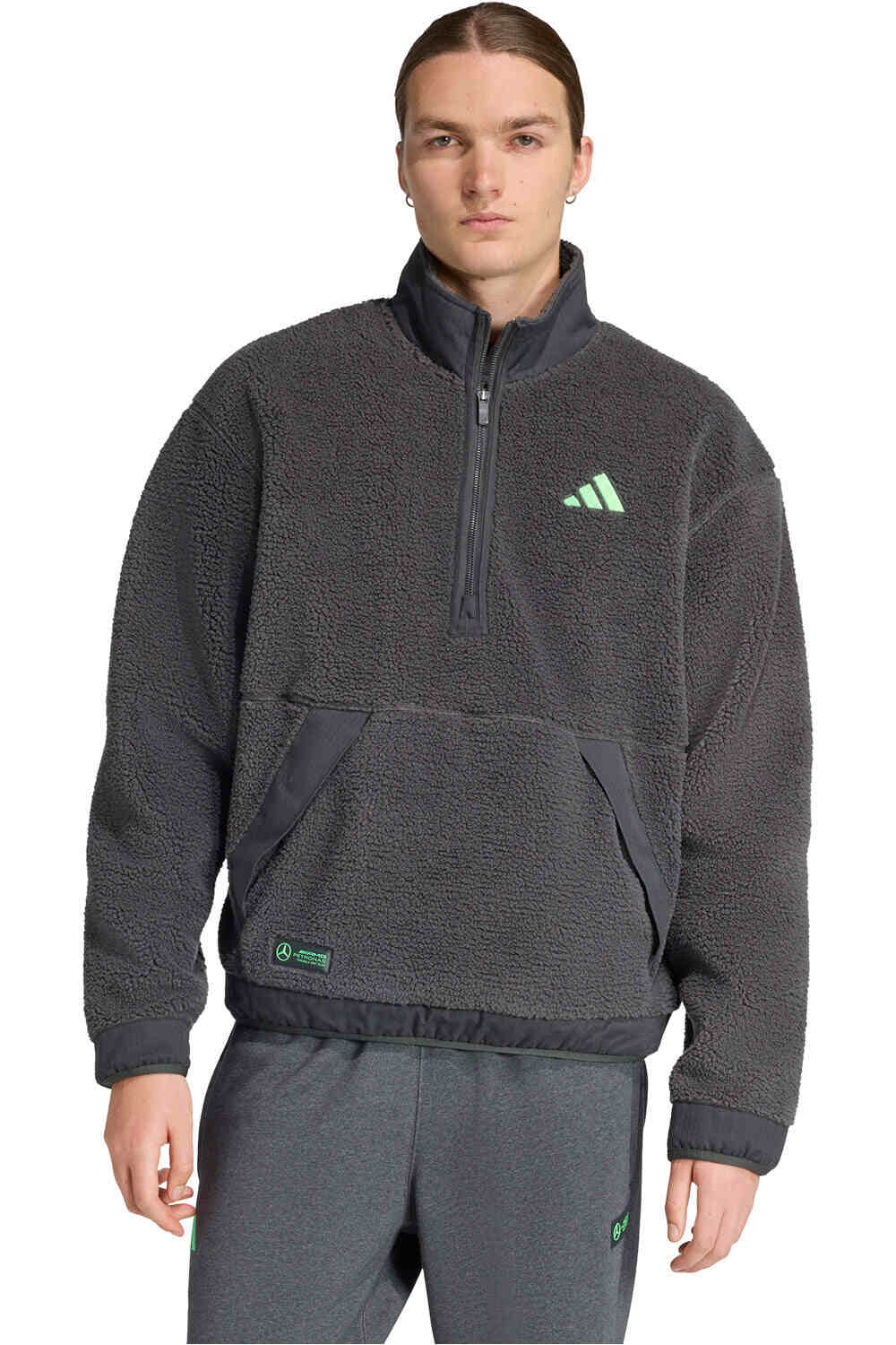 adidas sudadera hombre MERCEDES - AMG PETRONAS FORMULA 1 vista frontal