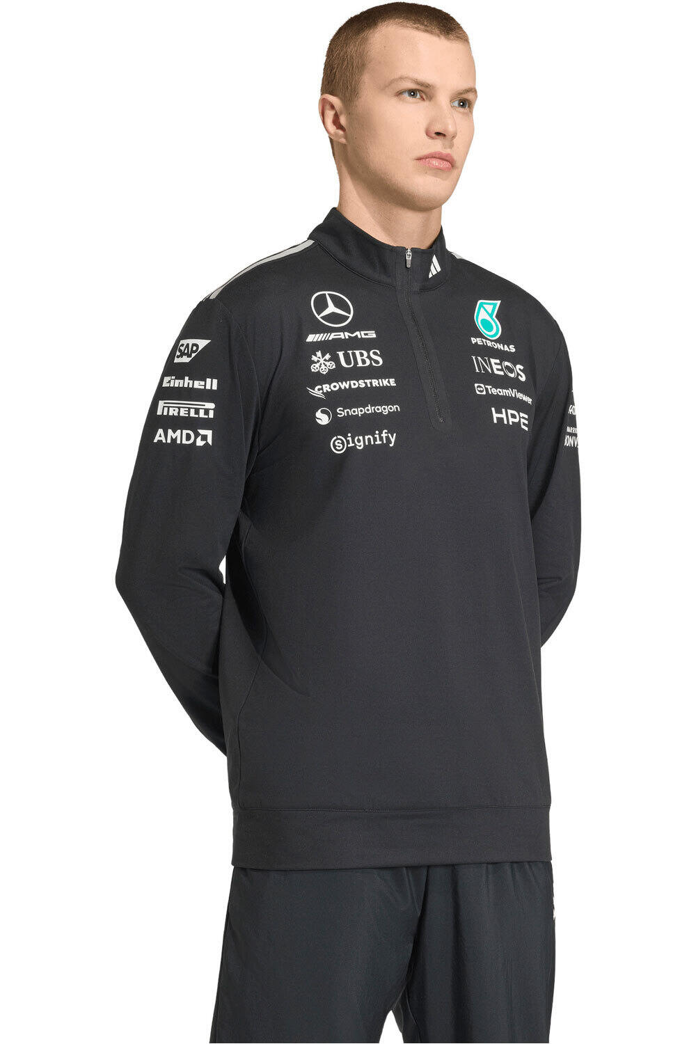 adidas sudadera hombre MERCEDES-AMG PETRONAS F1 ENGINEERS vista detalle