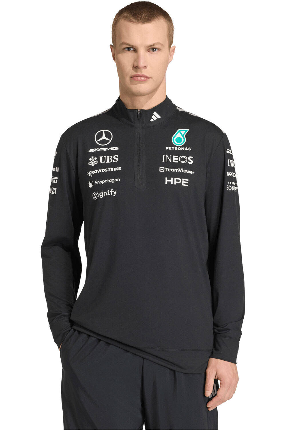 adidas sudadera hombre MERCEDES-AMG PETRONAS F1 ENGINEERS vista frontal