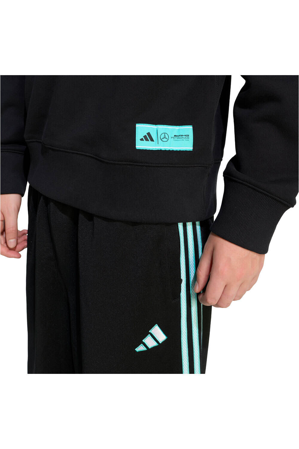 adidas sudadera hombre MERCEDES-AMG PETRONAS F1 LAS VEGAS vista detalle