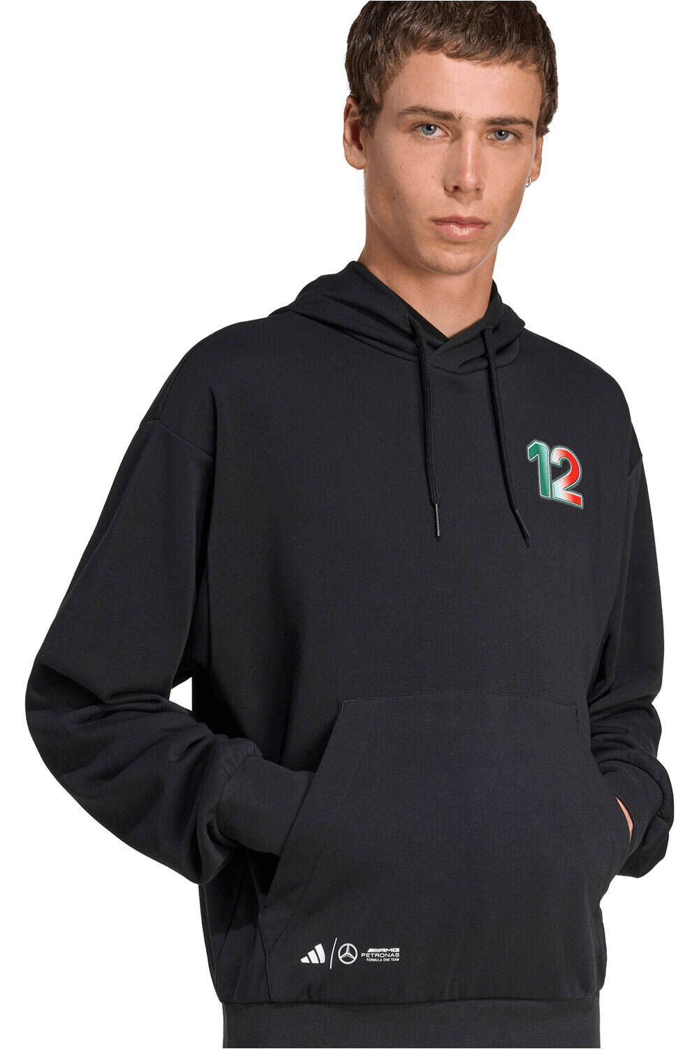 adidas sudadera hombre MERCEDES F1 ANTONELLI vista detalle