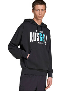 adidas sudadera hombre MERCEDES F1 RUSSELL vista detalle