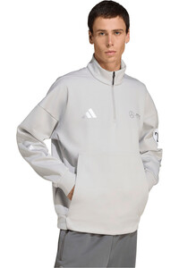 adidas sudadera hombre SILVER ARROWS HALF ZIP vista detalle