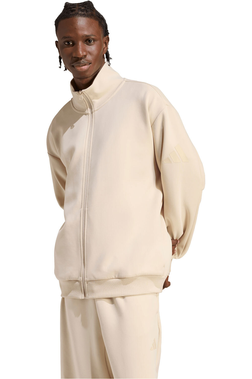 adidas sudadera hombre SOFT LUX vista frontal