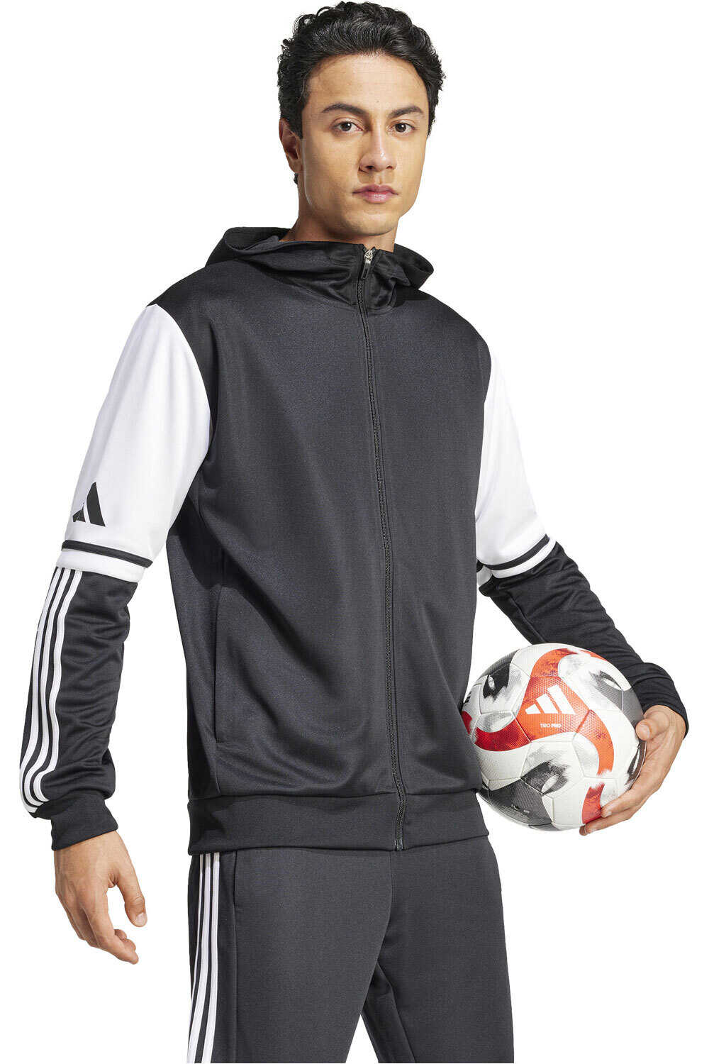 adidas sudadera hombre SQ25 HOOD vista detalle