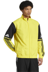 adidas sudadera hombre SQ25 PRE JKT vista detalle