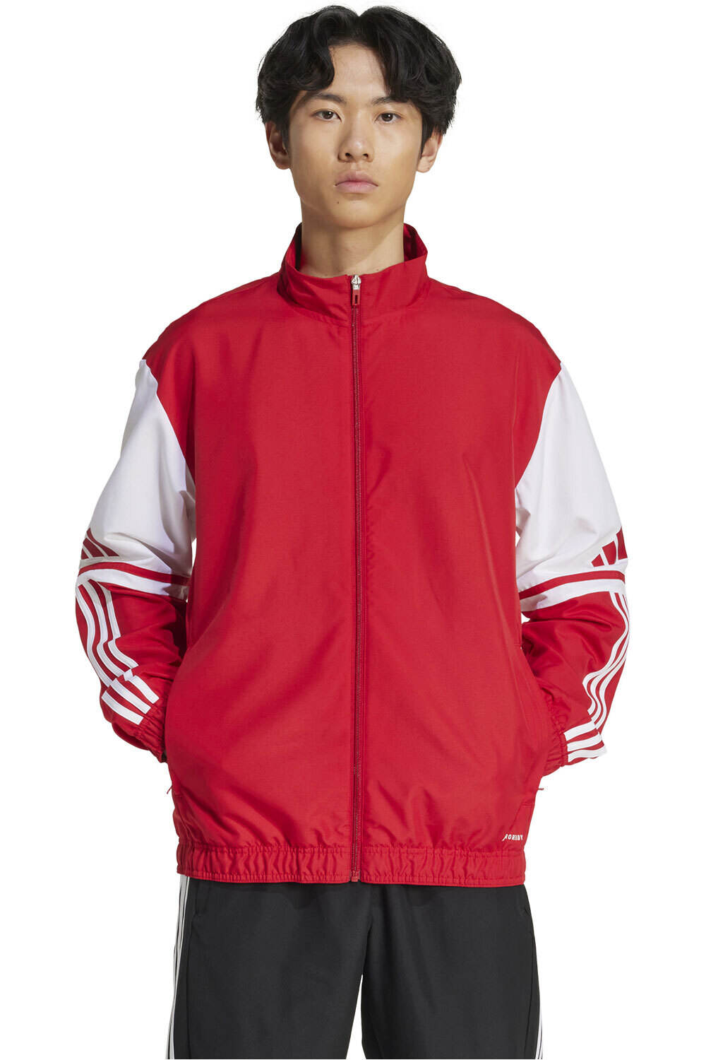 adidas sudadera hombre SQ25 PRE JKT vista frontal