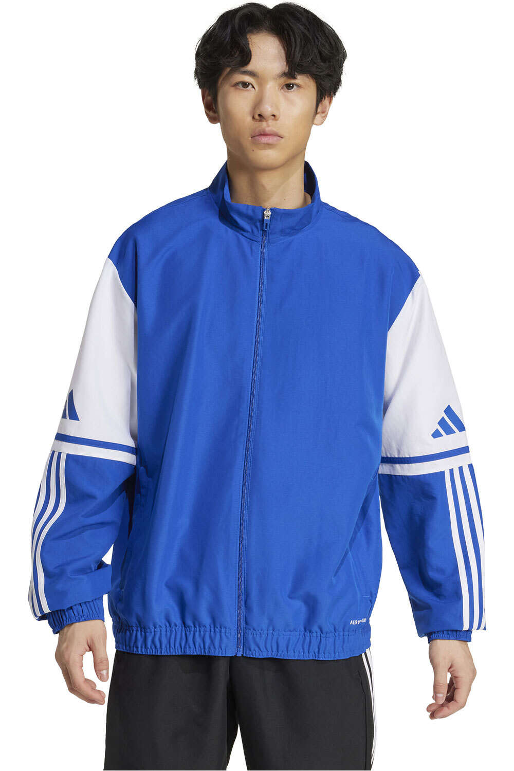 adidas sudadera hombre SQ25 PRE JKT vista frontal