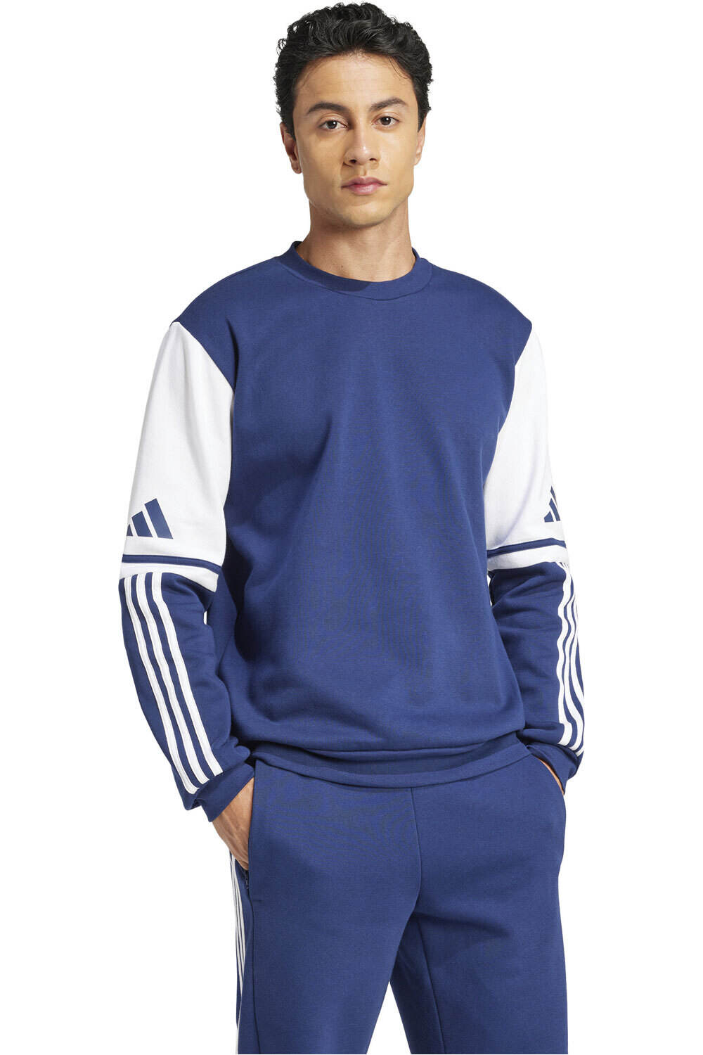 adidas sudadera hombre SQ25 SW CREW vista detalle