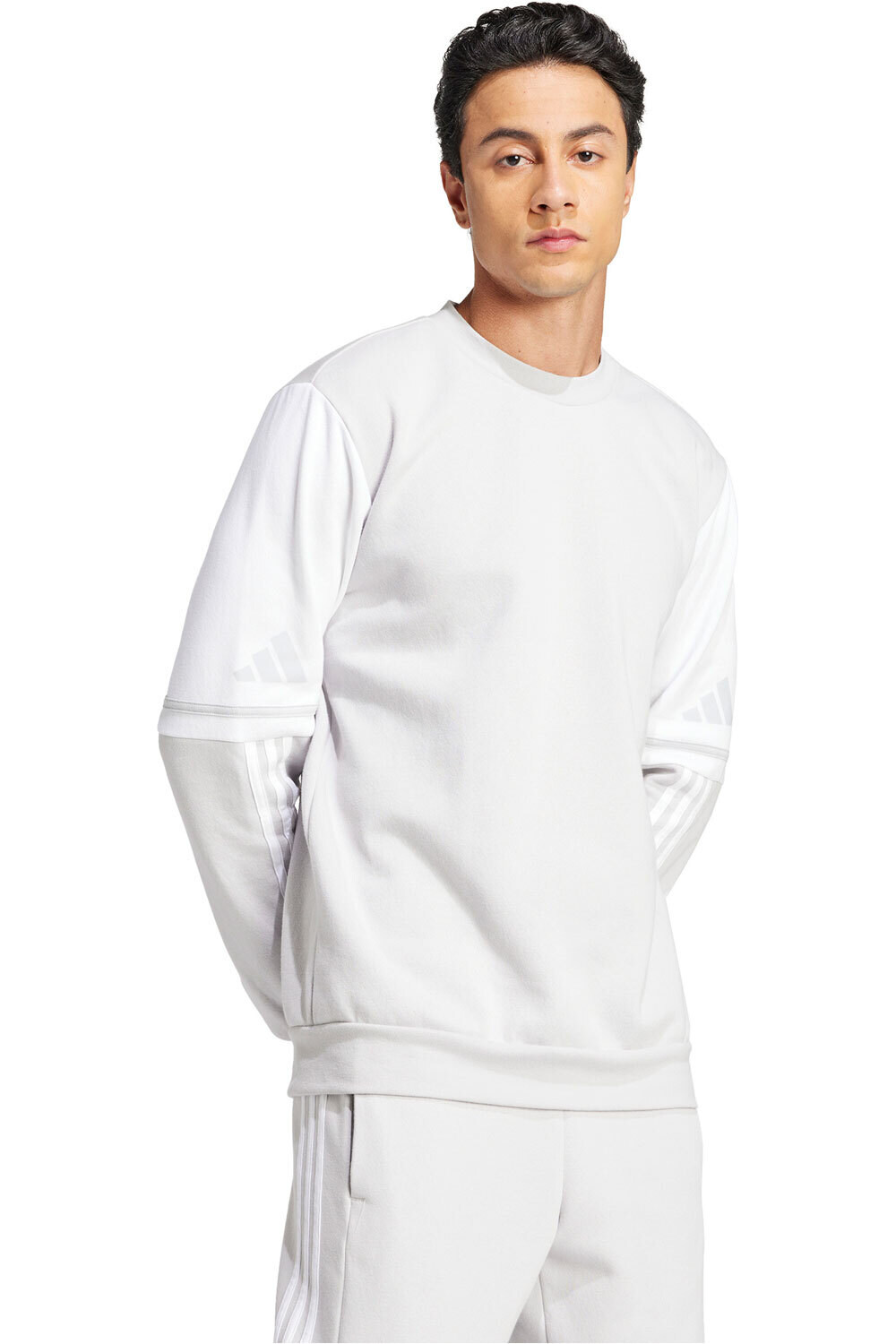 adidas sudadera hombre SQ25 SW CREW vista detalle