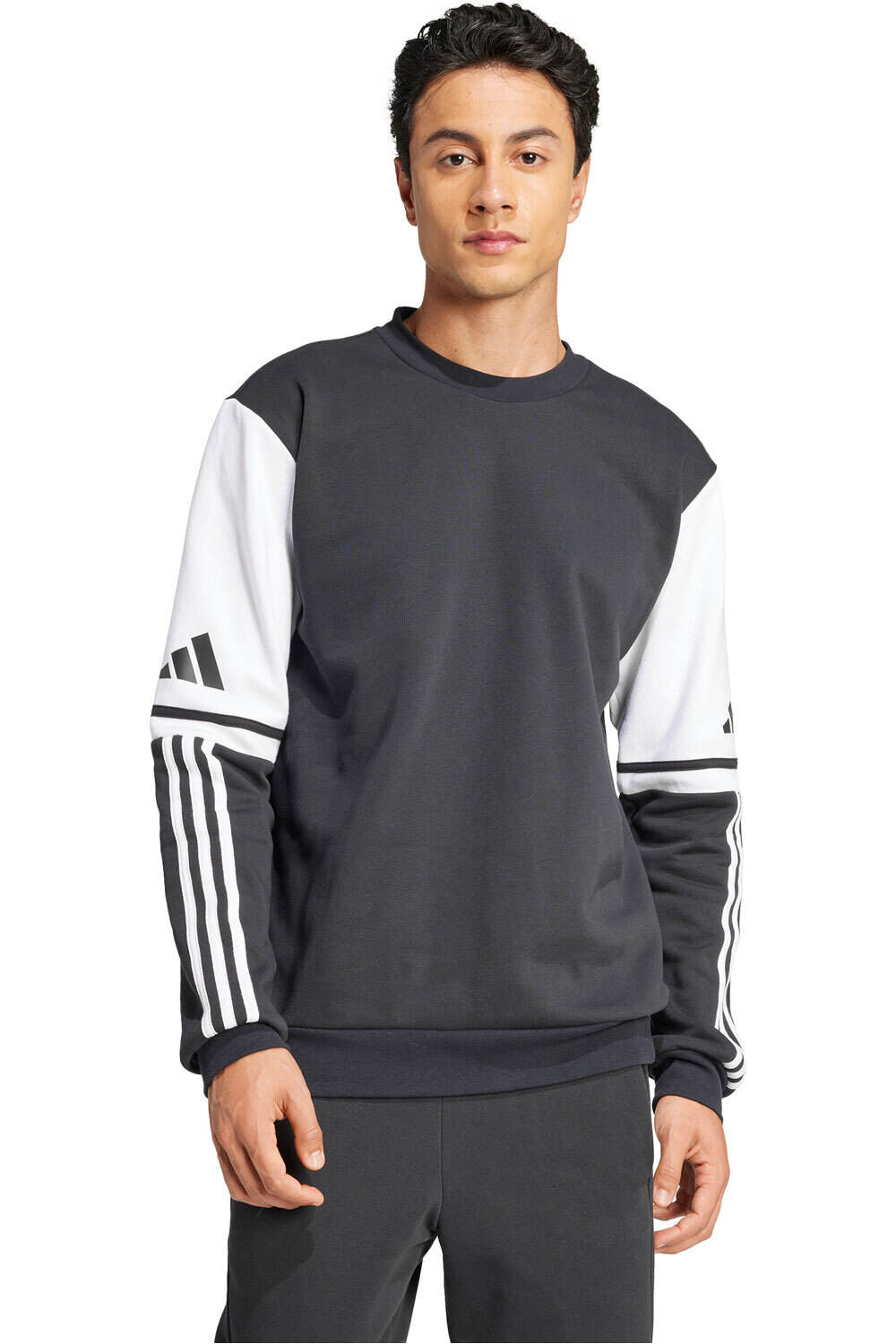 adidas sudadera hombre SQ25 SW CREW vista detalle