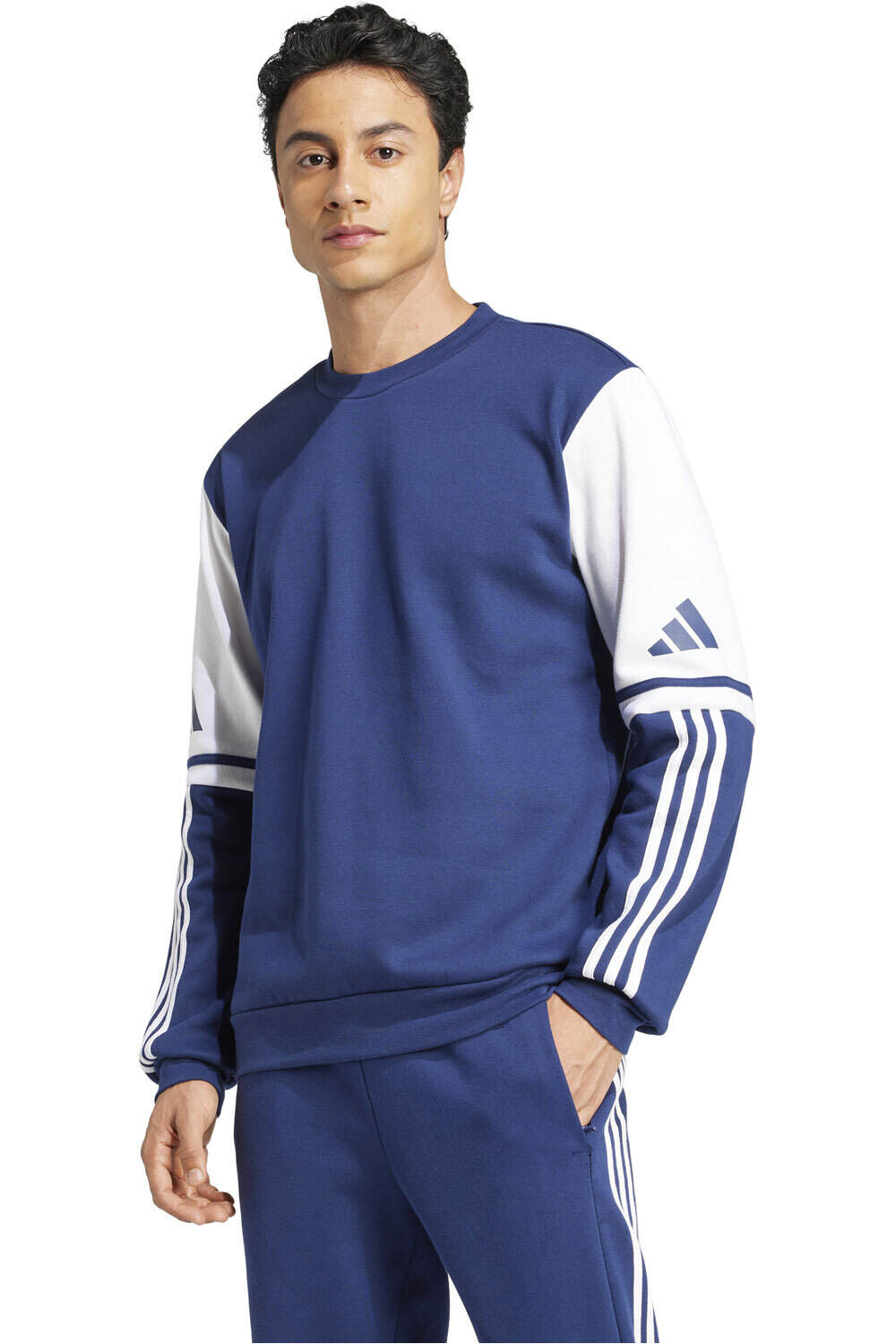 adidas sudadera hombre SQ25 SW CREW vista frontal