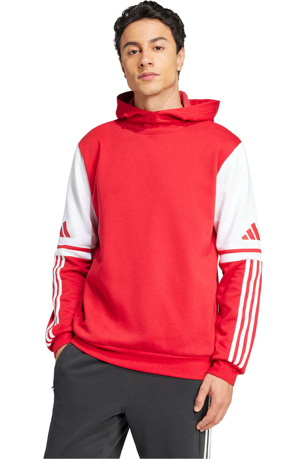 adidas sudadera hombre SQ25 SW HOOD vista frontal