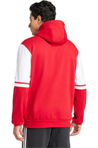 adidas sudadera hombre SQ25 SW HOOD vista trasera