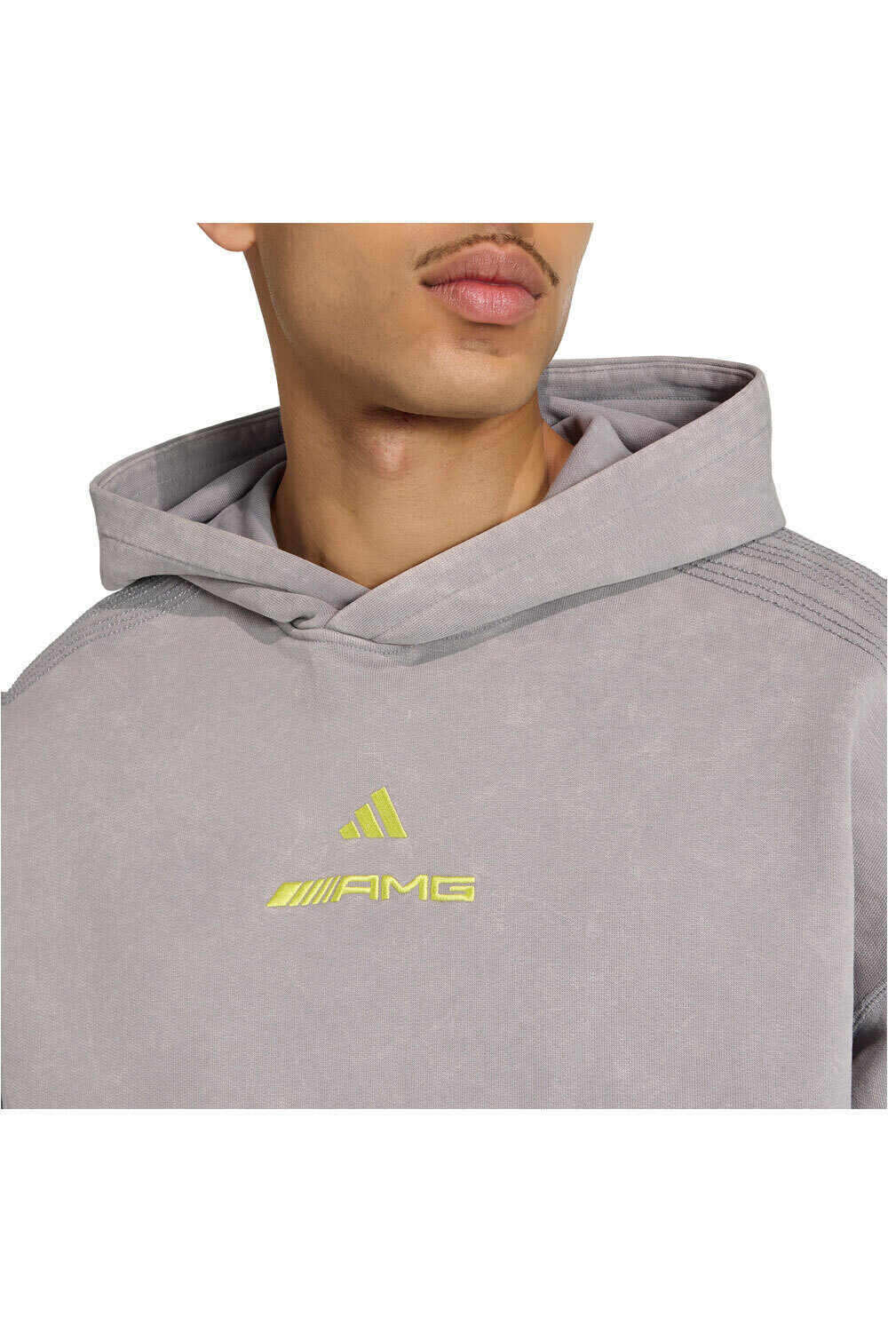 adidas sudadera hombre SUDADERA CON CAPUCHA AMG WASHED 03