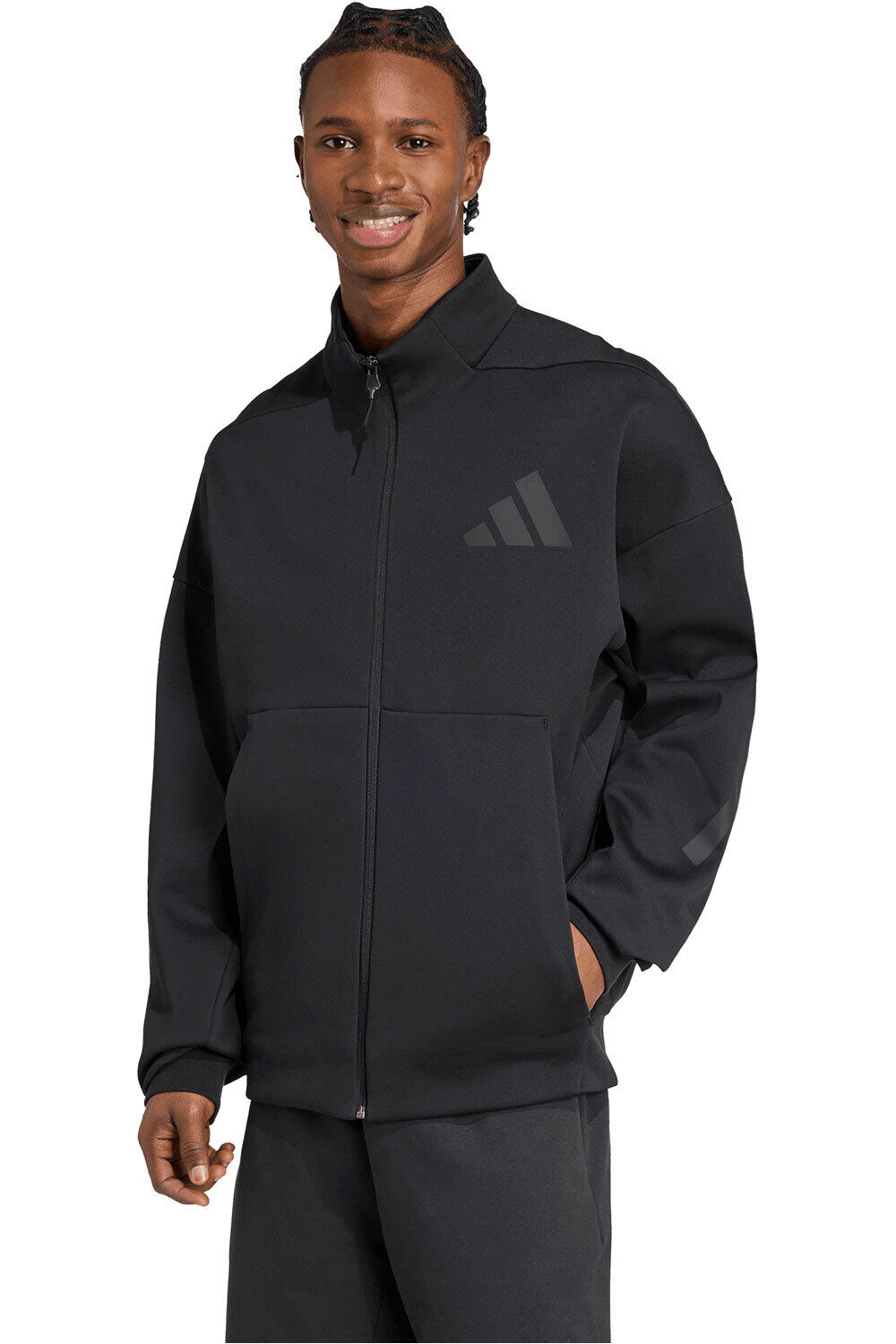 adidas sudadera hombre Z.N.E. TRACKTOP vista frontal