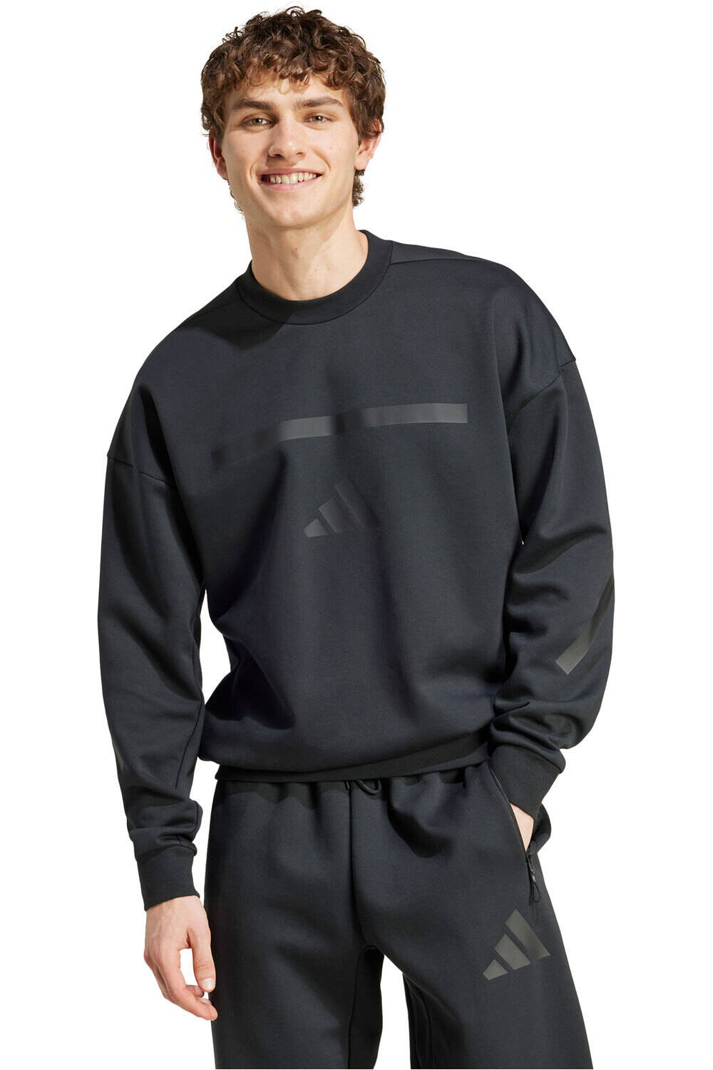 adidas sudadera hombre Z.N.E. vista frontal