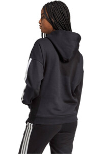 adidas sudadera mujer 3 BANDAS ESSENTIALS vista trasera