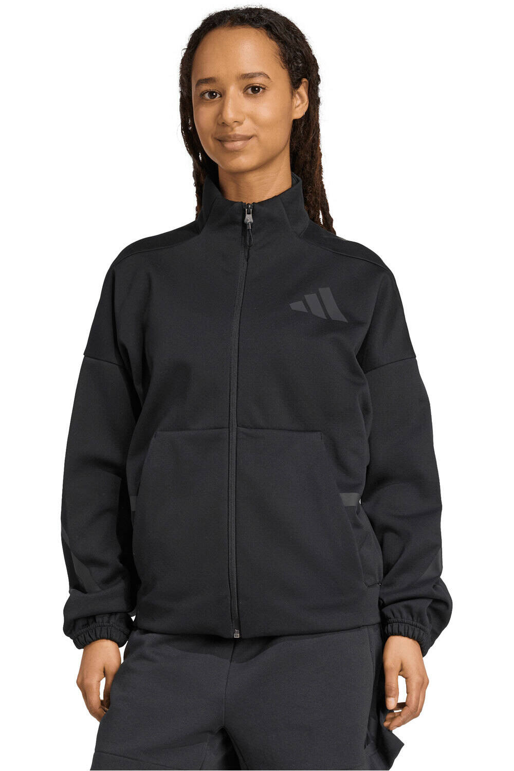 adidas sudadera mujer ADIDAS Z.N.E. TRACK TOP vista frontal